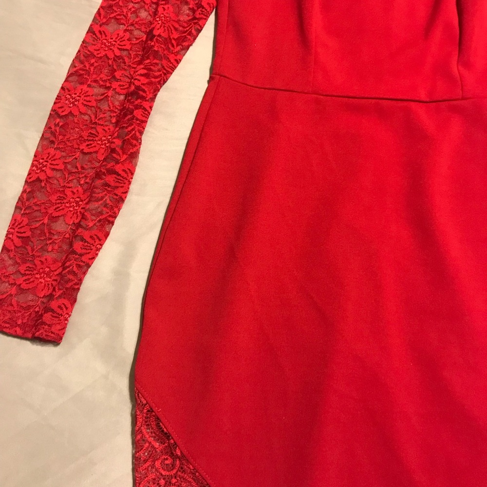 Red homecoming dress - Picture 3 of 6